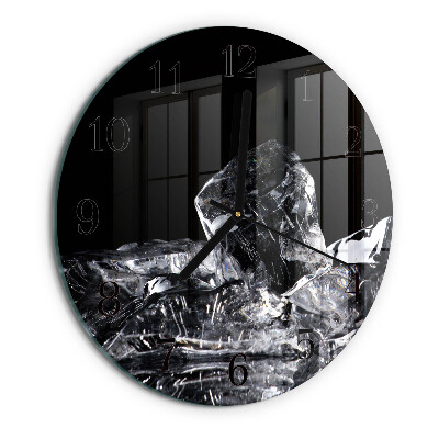 Orologio rotondo cubetti di ghiaccio