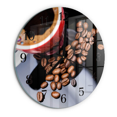 Orologio rotondo Tazza di caffè