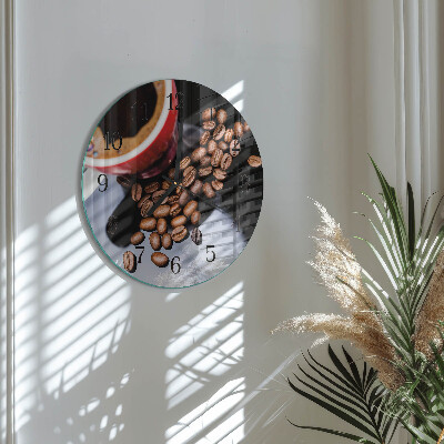 Orologio rotondo Tazza di caffè