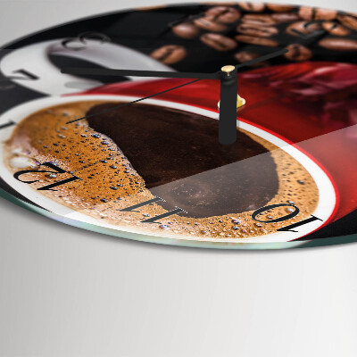 Orologio rotondo Tazza di caffè