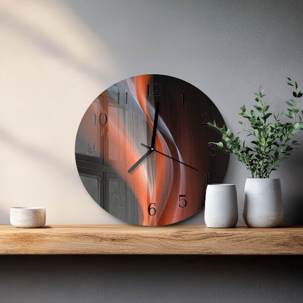 Orologio rotondo Onde di luce