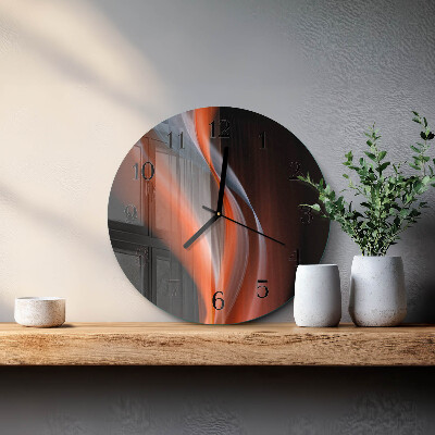 Orologio rotondo Onde di luce