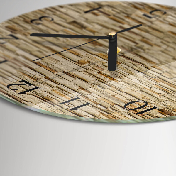Orologio rotondo Pietra decorativa