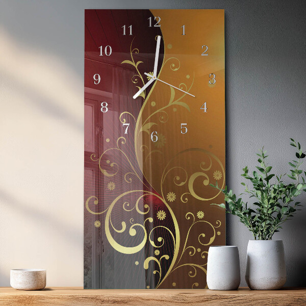 Orologio verticale Astrazione