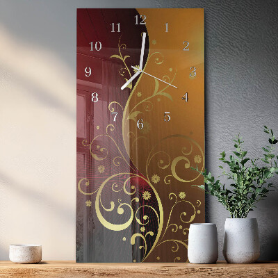 Orologio verticale Astrazione