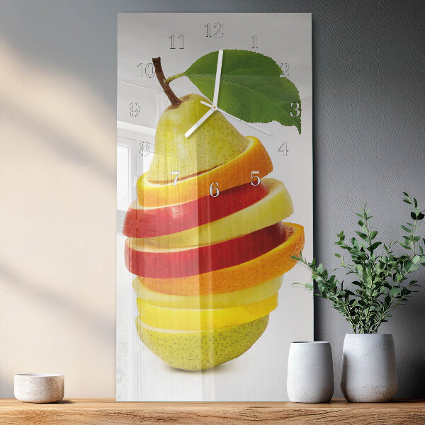Orologio verticale Frutta