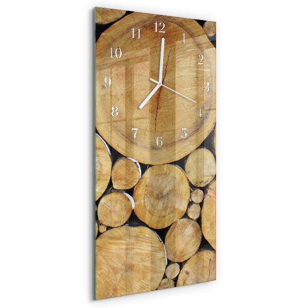 Orologio verticale Legna