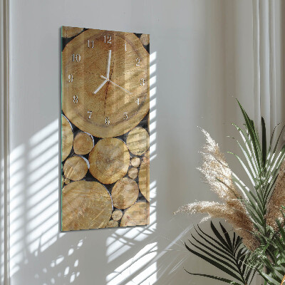 Orologio verticale Legna