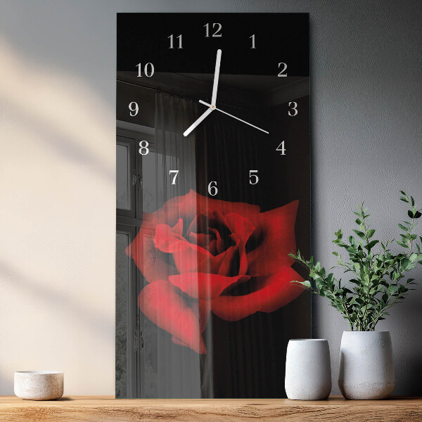 Orologio verticale Rosa