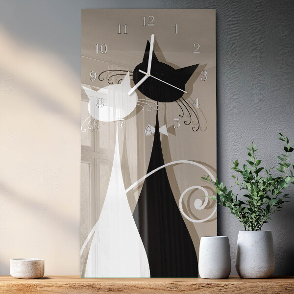 Orologio verticale Gatti