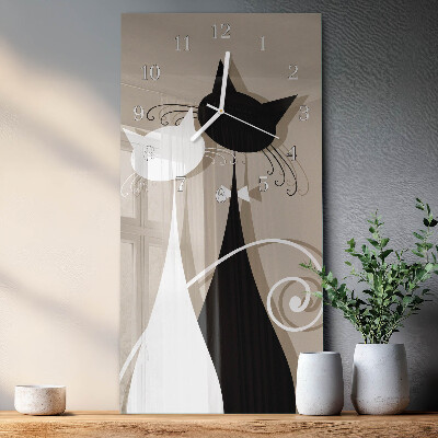 Orologio verticale Gatti