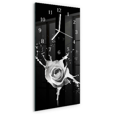 Orologio verticale Rosa