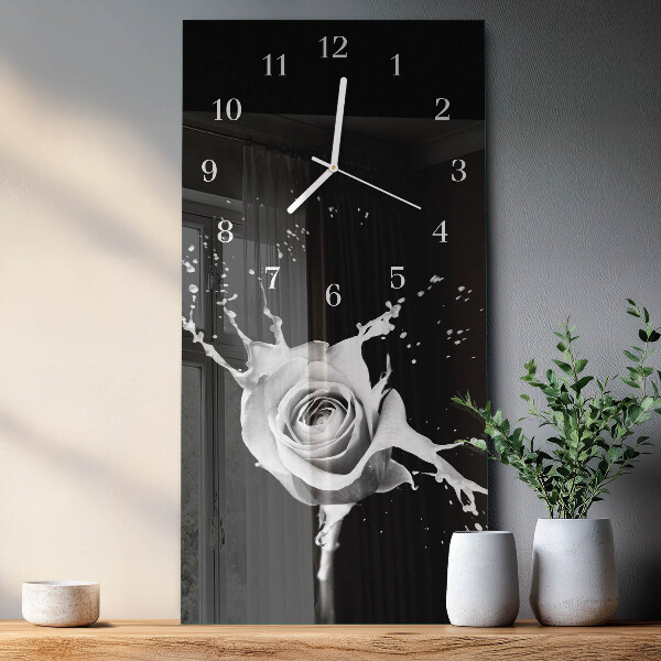 Orologio verticale Rosa