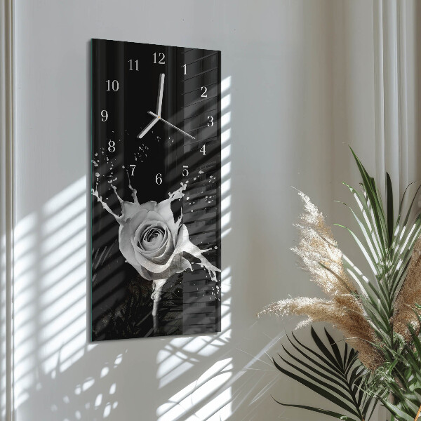 Orologio verticale Rosa