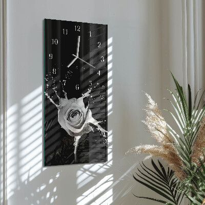 Orologio verticale Rosa