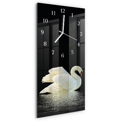 Orologio verticale Cigno