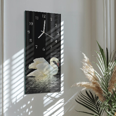 Orologio verticale Cigno