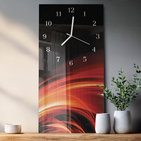 Orologio verticale Astrazione