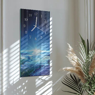 Orologio verticale L'universo della Terra