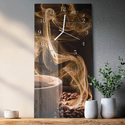 Orologio verticale Tazza di caffè