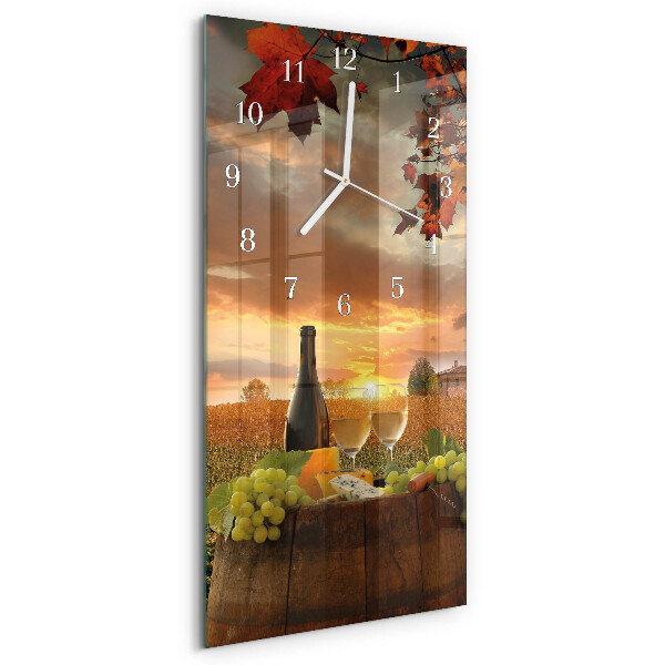 Orologio verticale Natura del vino
