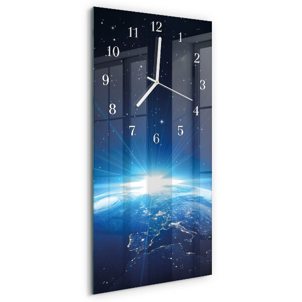 Orologio verticale Earth Weltall