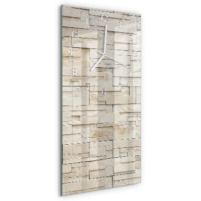 Orologio verticale Muro di pietra