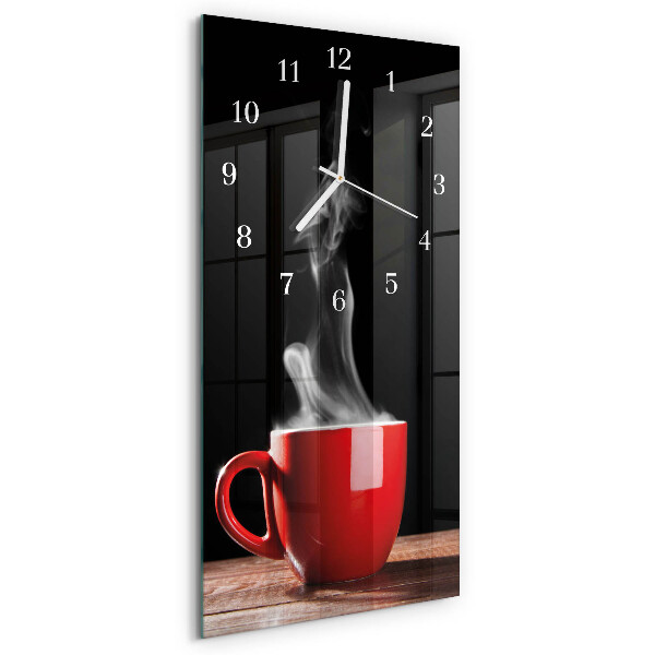 Orologio verticale Tazza di caffè