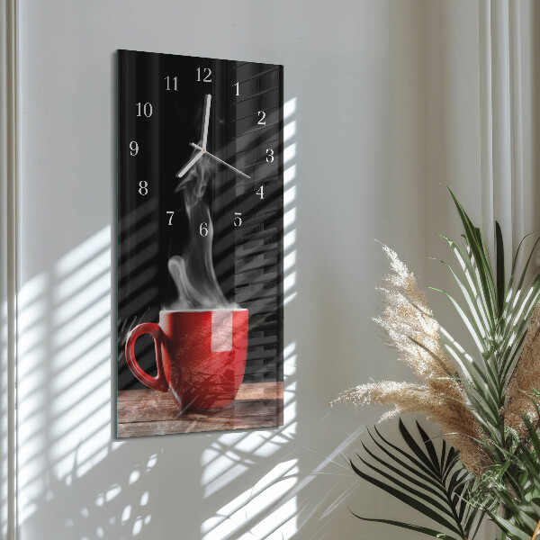Orologio verticale Tazza di caffè