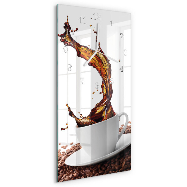 Orologio verticale Tazza di caffè