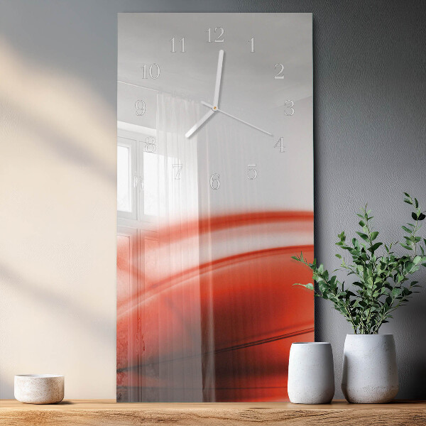 Orologio verticale Linee astratte