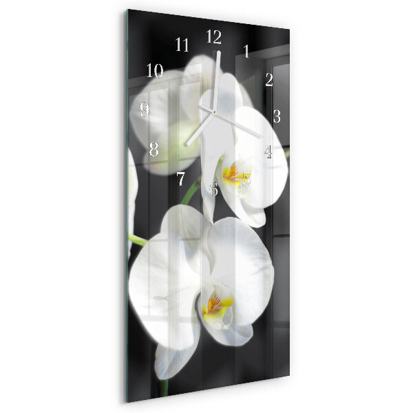 Orologio verticale Orchidea