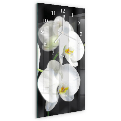 Orologio verticale Orchidea