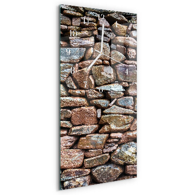 Orologio verticale Muro di pietra