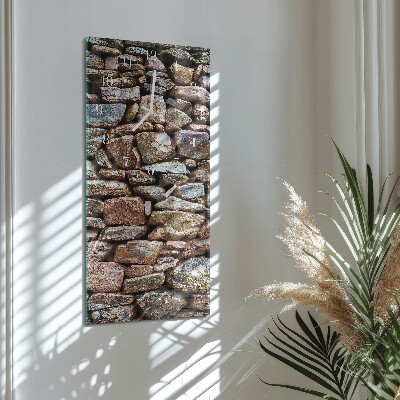 Orologio verticale Muro di pietra