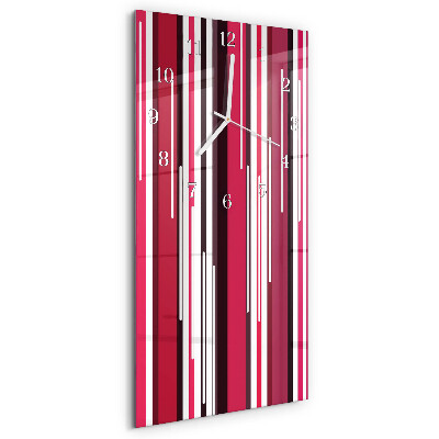 Orologio verticale Strisce