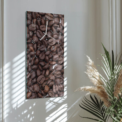 Orologio verticale chicchi di caffè
