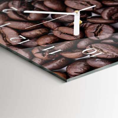 Orologio verticale chicchi di caffè