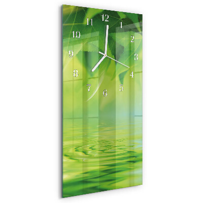 Orologio verticale Foglie