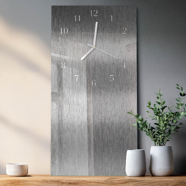 Orologio verticale Acciaio