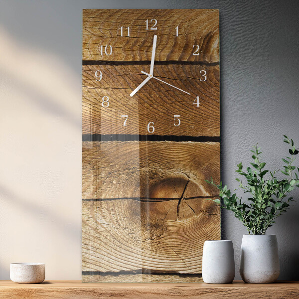 Orologio verticale Legna