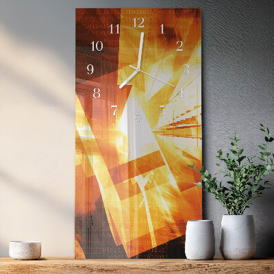 Orologio verticale Astrazione