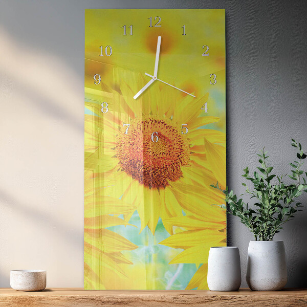 Orologio verticale Girasole