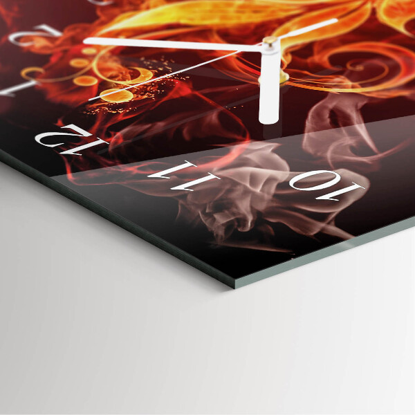 Orologio verticale Fiamma di fuoco