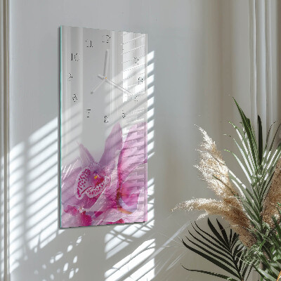 Orologio verticale Orchidea