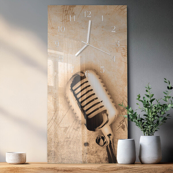 Orologio verticale Microfono