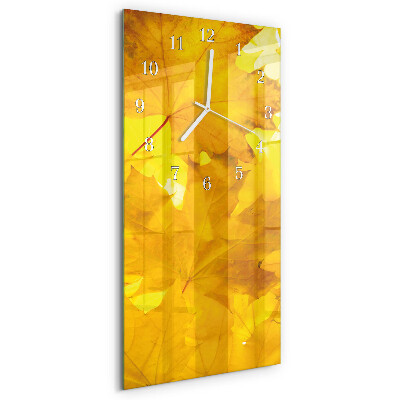 Orologio verticale Foglie