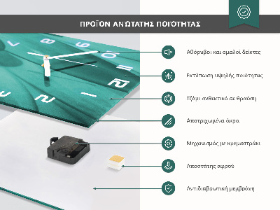 Orologio verticale Montagne