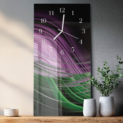 Orologio verticale Arte astratta