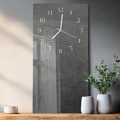 Orologio verticale Muro di marmo